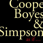 Coope Boyes & Simpson: As If … (No Masters NMCD35)