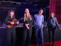 The Furrow Collective's encore at Bürgerhaus Bornheide in Hamburg, Germany, on 5 October 2022; photo Reinhard Zierke