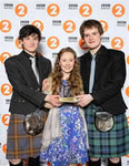 The Mischa Macpherson Trio at the BBC Radio 2 Folk Awards on 26 February 2014