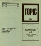 Topic Scottish List and Scottish & English Selections 1964