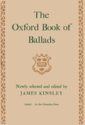 James Kinsley: The Oxford Book of Ballads