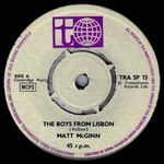 The Boys From Lisbon: Matt McGinn (Transatlantic TRA SP 15)