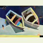 Donald WG Lindsay: Two Boats Under the Moon (Donald WG Lindsay DL001)