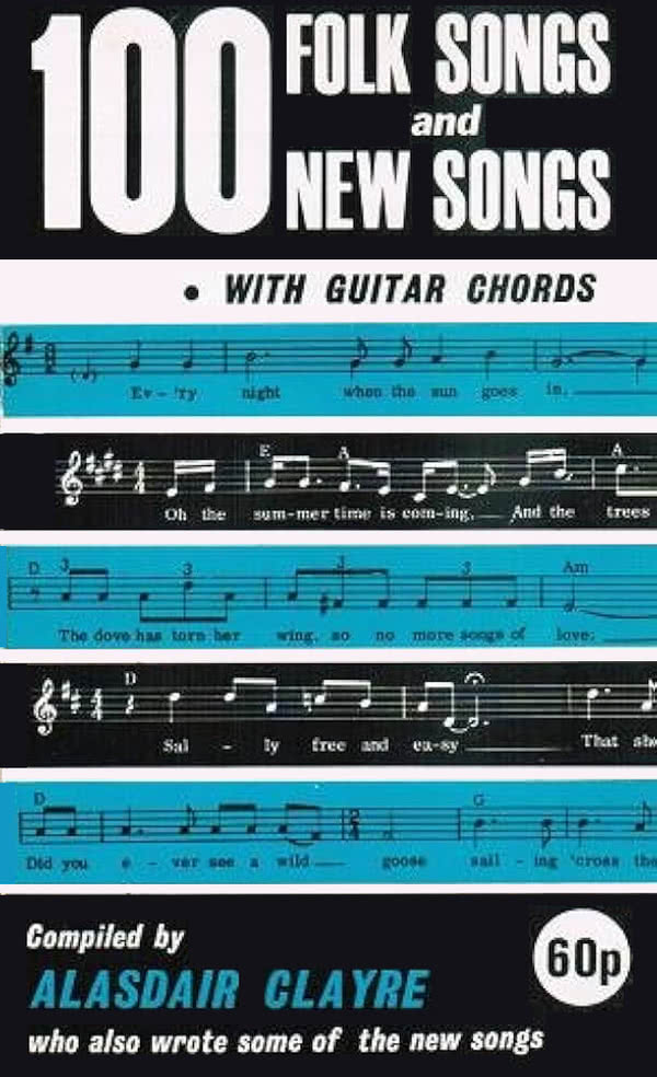 Alasdair Clayre: 100 Folk Songs and New Songs