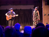 Richard Thompson and Zara Phillips at the Fabrik in Hamburg, Germany, on 6 May 2025; photo Reinhard Zierke Richard Thompson and Zara Phillips at the Fabrik in Hamburg, Germany, on 6 May 2025; photo Reinhard Zierke