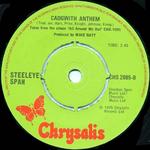 Steeleye Span: Cadgwith Anthem (Chrysalis CHS 2085)